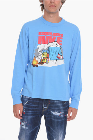 HIKE T-shirt with Graphic Print
