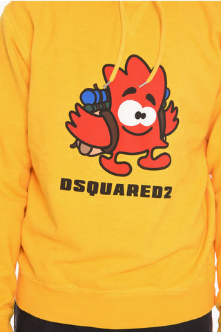 Hoodie sweatshirt with LEASF BUDDY Print