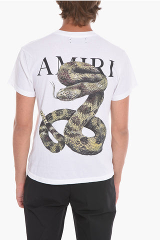 T-shirt SNAKE Stampata