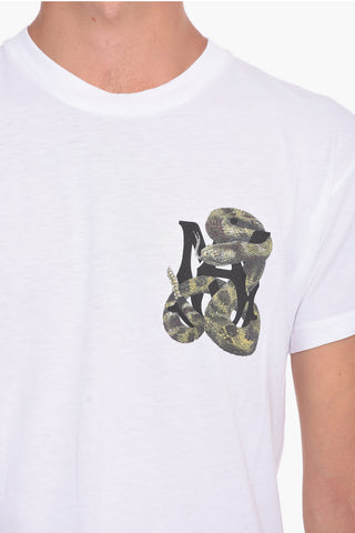 T-shirt SNAKE Stampata