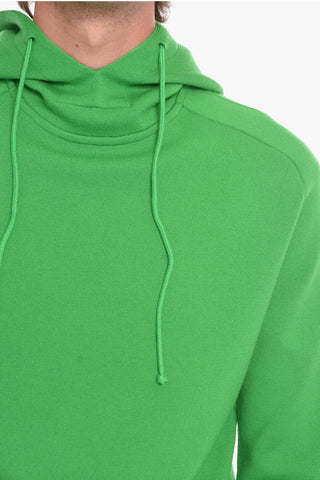 Maglia Hoodie in Doppia Lana Merino