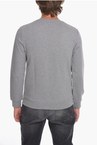 Felpa Girocollo SWEAT RUFUS con Logo Ricamato