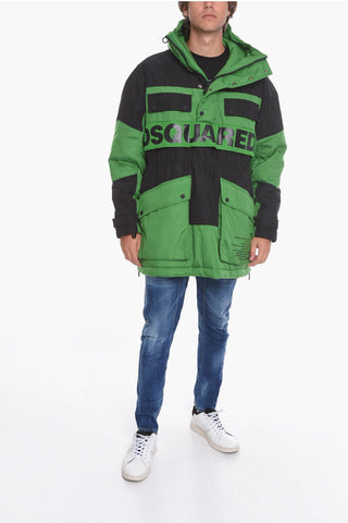 Two-Tone Puffer with Maxi Pockets
