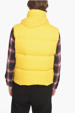 ONE LIFE ONE PLANET Gilet Imbottito con Cappuccio Estraibile