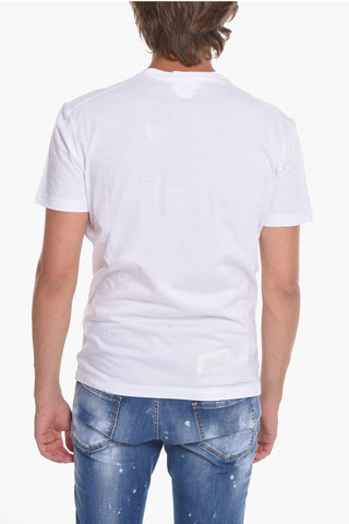 T-Shirt Girocollo con Stampa BROTHERS