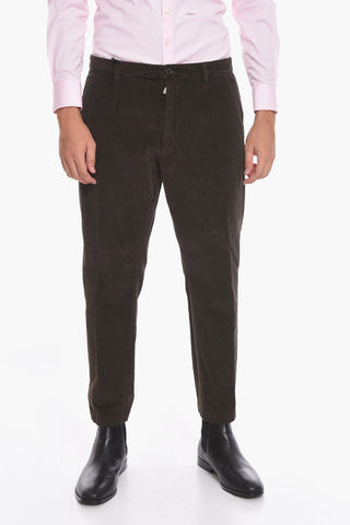 Corduroy HOCKNEY Trousers with Tapered-fit