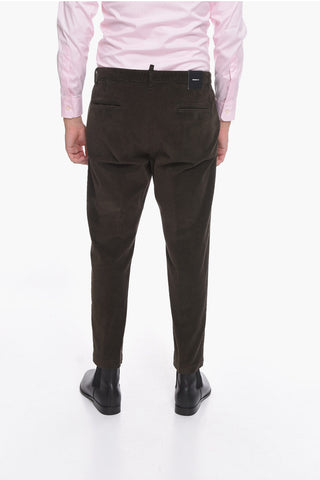 Corduroy HOCKNEY Trousers with Tapered-fit