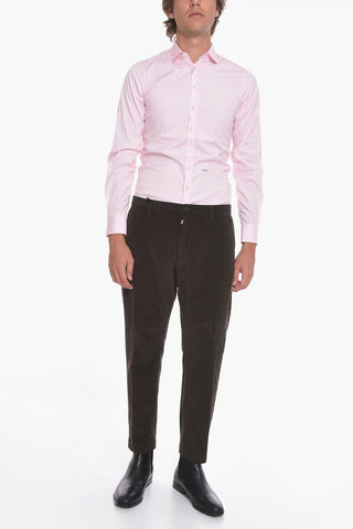 Corduroy HOCKNEY Trousers with Tapered-fit