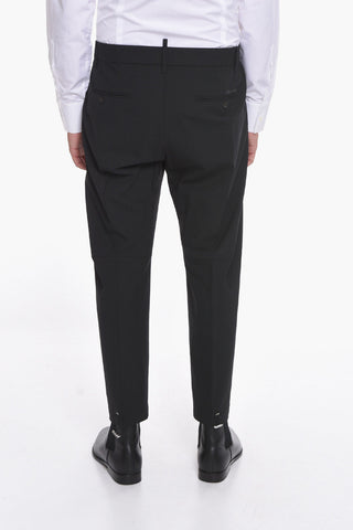 Pantaloni Pully in Misto Lana con Loose Fit