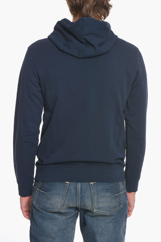 Felpa Hoodie MARVINE in Cotone Garzato