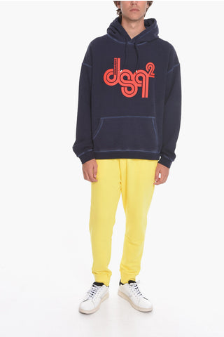 Hoodie Sweatshirt with Maxi Embossed Logo