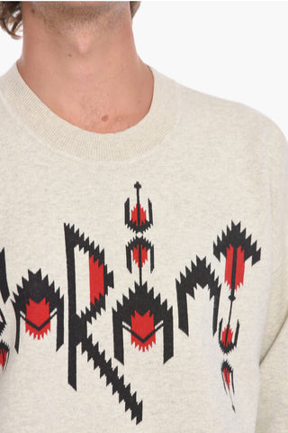Maglia in Misto Cotone ARCHIE con Motivo Chevron