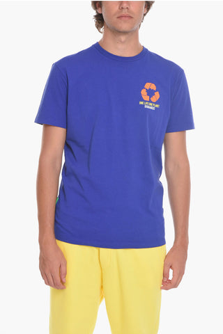 ONE LIFE ONE PLANET Printed Crewneck T-shirt