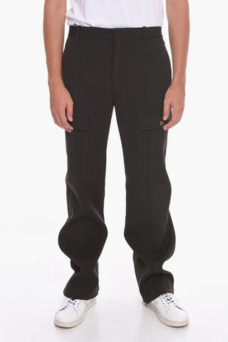 Wool-cavalry Cargo Pants