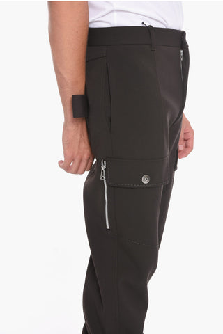 Wool-cavalry Cargo Pants