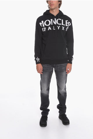MONCLER 6 X ALYX Spray Printed Logo Hoodie