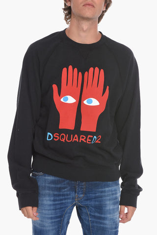EYES ON HANDS Crewneck Sweatshirt