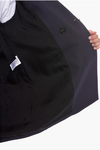 Cappotto Doppiopetto in Twill di Cotone