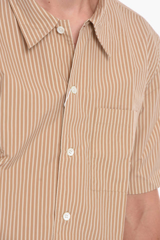 Striped Short Sleeve SPACEY Shirt with Breast Pocket