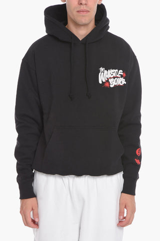 FRANKIE KNUCKLES Felpa Hoodie UNISEX in Cotone Felpato Stampata