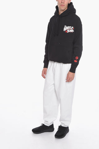 FRANKIE KNUCKLES Felpa Hoodie UNISEX in Cotone Felpato Stampata