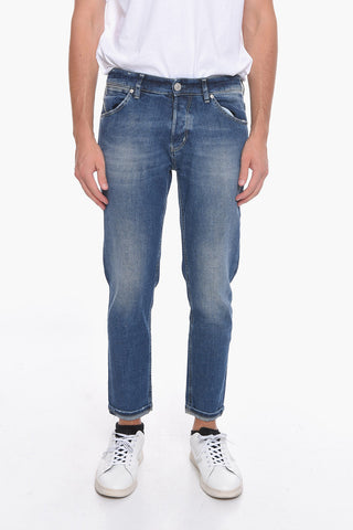 Jeans REGGAE in Denim Stretch con Abbottonatura Frontale 16cm