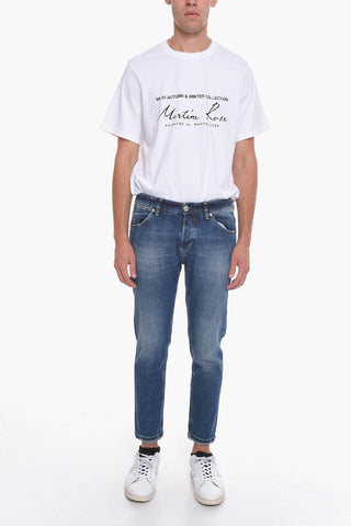 Jeans REGGAE in Denim Stretch con Abbottonatura Frontale 16cm