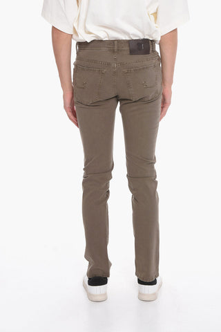 ID Stretch-Baumwollhose mit 5 Taschen