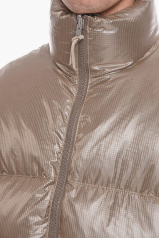 Zip-up Padded Down Jacket