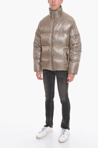 Zip-up Padded Down Jacket