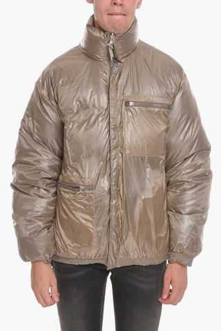Zip-up Padded Down Jacket