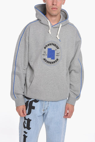 ADER ERROR Hoodie with Embossed Logo Embroidery