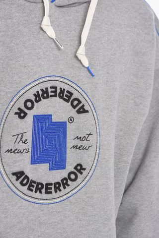 ADER ERROR Hoodie with Embossed Logo Embroidery