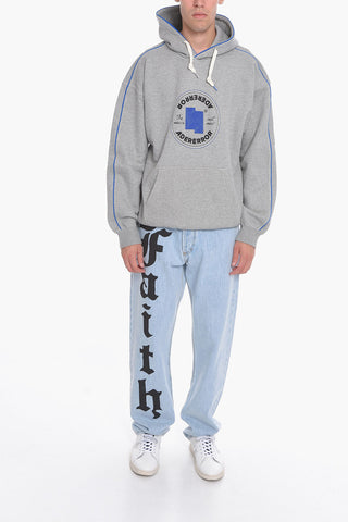 ADER ERROR Hoodie with Embossed Logo Embroidery