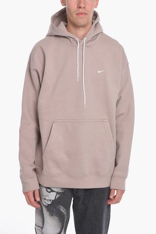 Felpa Hoodie in Cotone Felpato