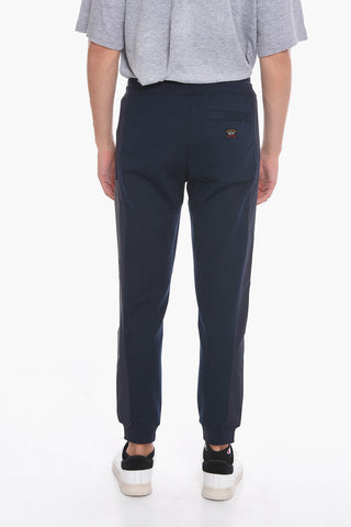Joggers con Bande Laterali in Nylon 
