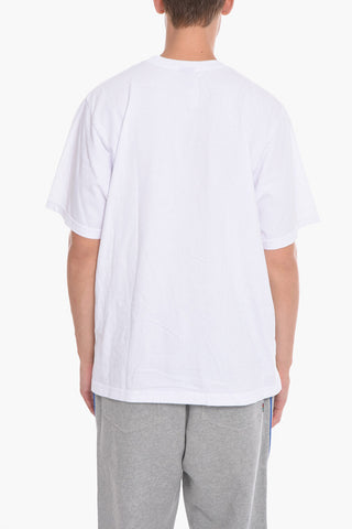 Cotton Crew-Neck T-shirt with Contrast Print