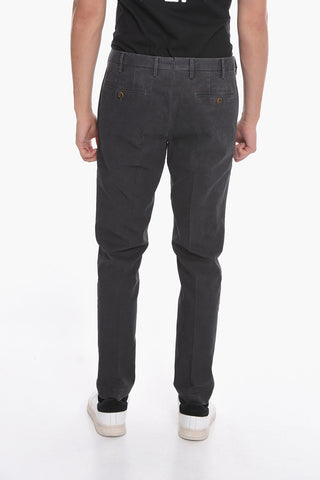 Pantaloni Chino Skinny Fit in Cotone Stretch