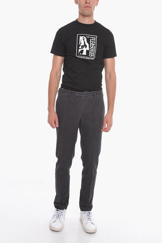 Pantaloni Chino Skinny Fit in Cotone Stretch
