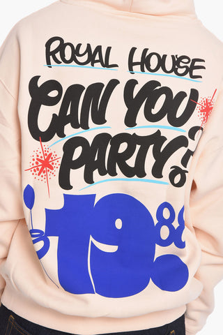Printed Fleeced Cotton Hoodie