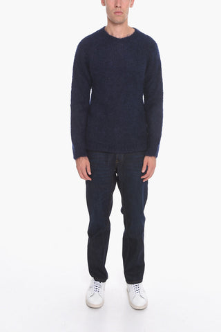 Maglia Girocollo in Misto Mohair