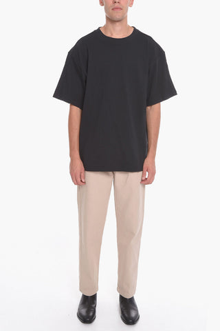 Solid Color Crew-neck T-Shirt