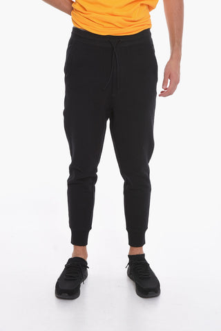 ADIDAS Cotton Joggers with Drawstring Waist
