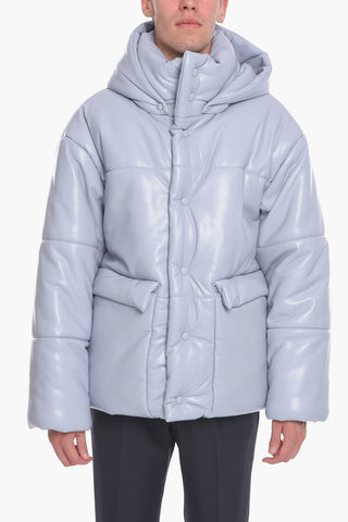 Eco-leather HIDE Padded Jacket