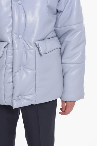 Eco-leather HIDE Padded Jacket