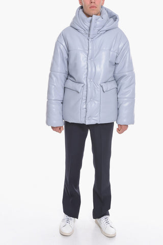 Eco-leather HIDE Padded Jacket