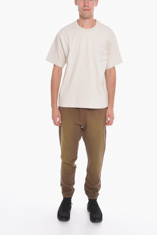 HUMANRACE Solid Color Crew-neck T-Shirt