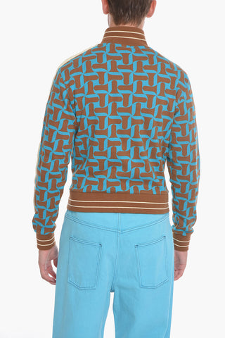 Jacquard Organic Cotton Track SYMPHONY Sweatshirt