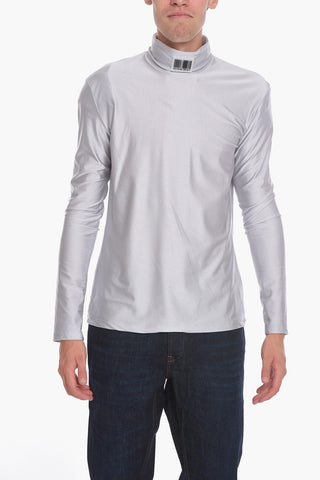 Turtleneck BARCODE Lycra Top