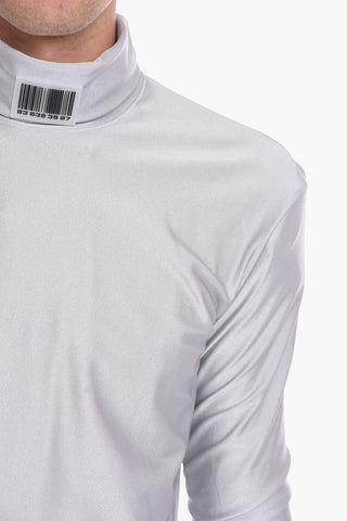 Turtleneck BARCODE Lycra Top